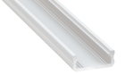 Lumines profile type D lacquered white, 2,02 m